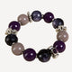 Pets Black Cat Bracelet, Black, Rhodium plating