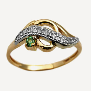 Vittore Ring, Multi-colored, Rhodium plating