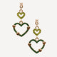 Attract Trilogy Round Pierced Earrings